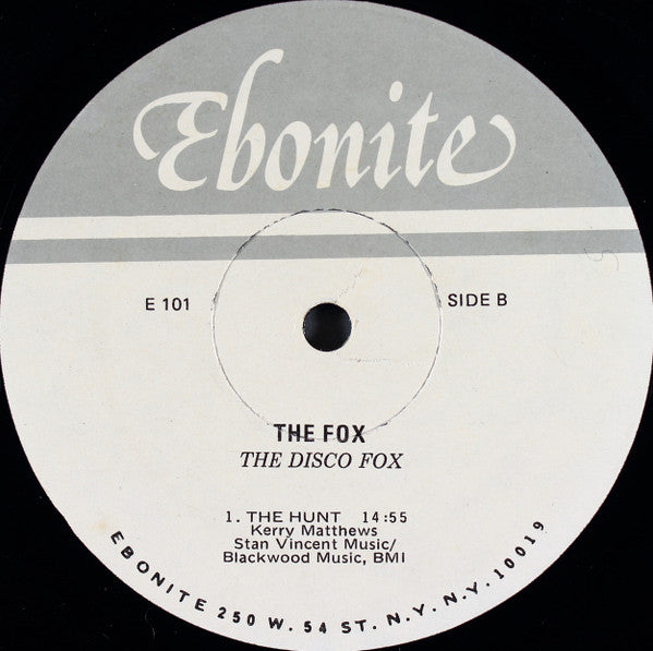 Disco Fox* : Disco Fox (12")