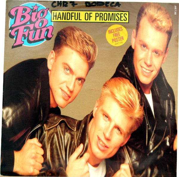 Big Fun : Handful Of Promises (12", Pos)