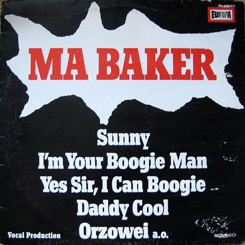 The Hiltonaires : Ma Baker (LP)