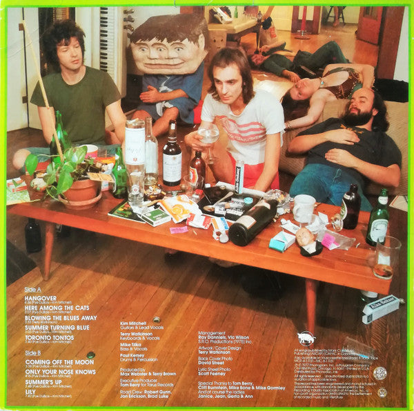 Max Webster : Hangover (LP, Album, Pit)