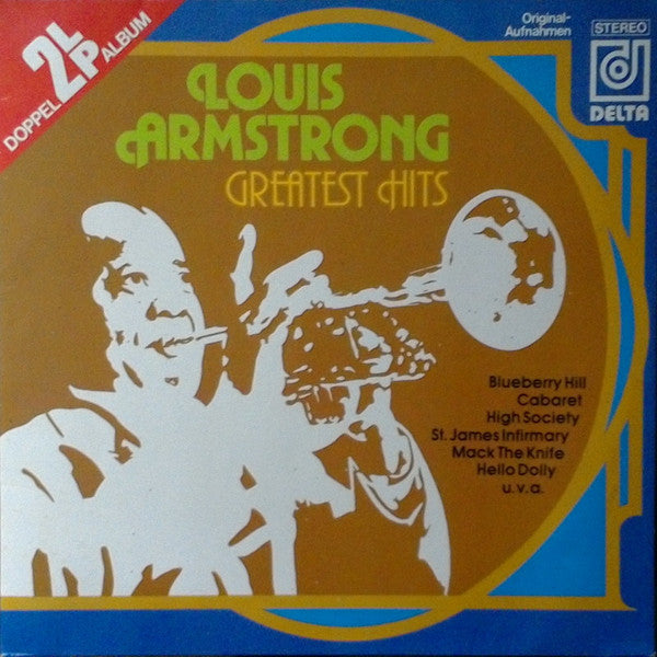 Louis Armstrong : Greatest Hits (2xLP, Comp, Red)
