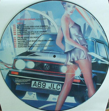 Les Rythmes Digitales : Darkdancer (LP, Album, Ltd, Pic)