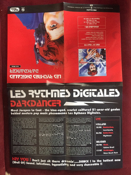 Les Rythmes Digitales : Darkdancer (LP, Album, Ltd, Pic)