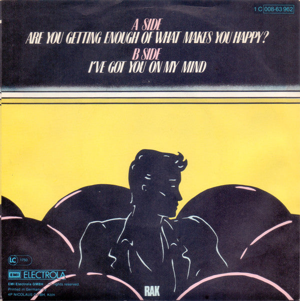 Hot Chocolate : Are You Getting Enough Of What Makes You Happy? (7", Single)