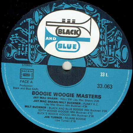 Various : Boogie Woogie Masters (LP, Comp)