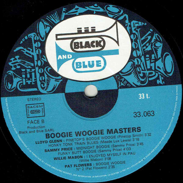 Various : Boogie Woogie Masters (LP, Comp)
