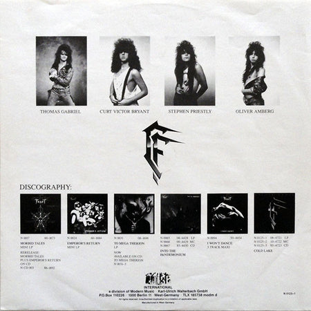 Celtic Frost : Cold Lake (LP, Album)