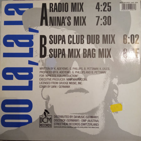 Mizz Mitchell : Oo La, La, La (12")