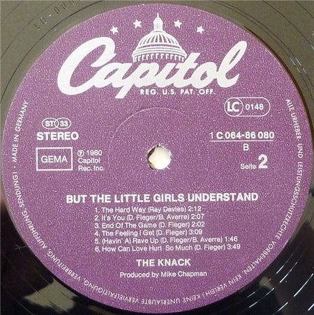 The Knack (3) : ...But The Little Girls Understand (LP, Album)