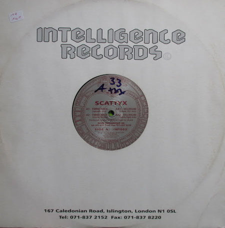 Scattyx : Fibrecrack / Delirium (12")