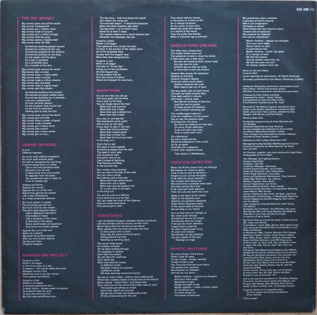 Rush : Power Windows (LP, Album)