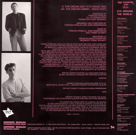 Out Of The Ordinary : The Dream (12", Maxi)