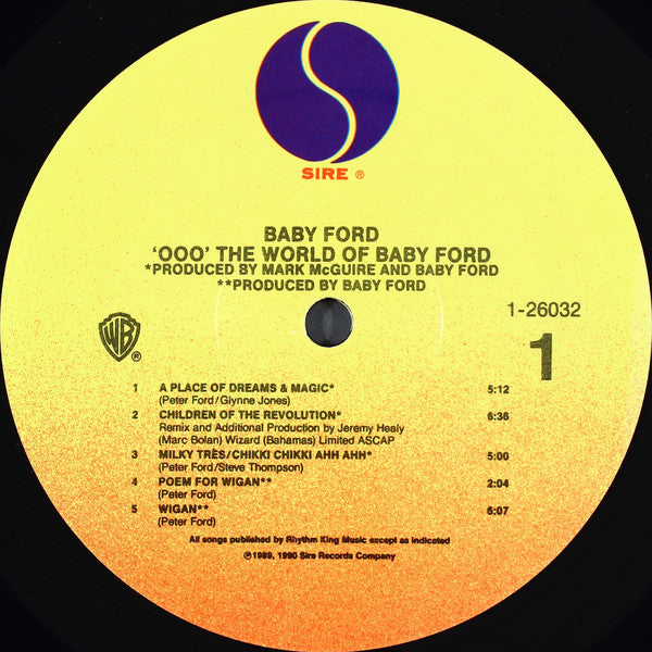 Baby Ford : "Ooo" The World Of Baby Ford (LP, Album)