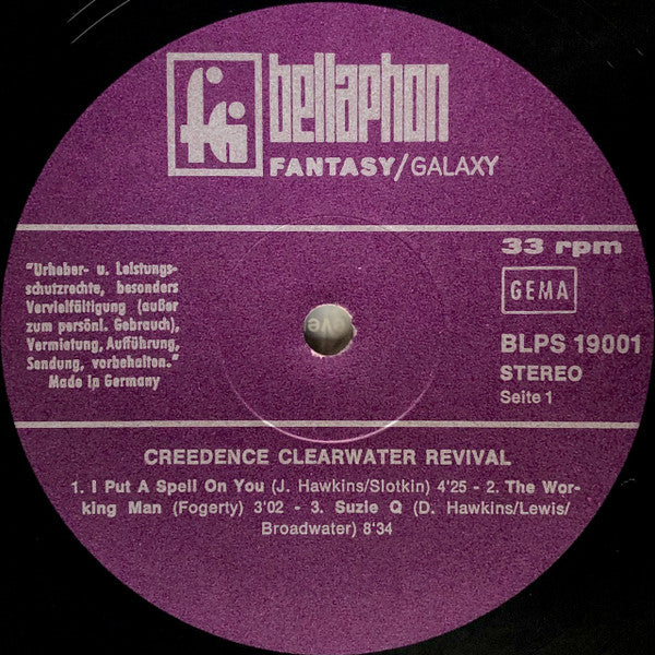 Creedence Clearwater Revival : Creedence Clearwater Revival (LP, Album)
