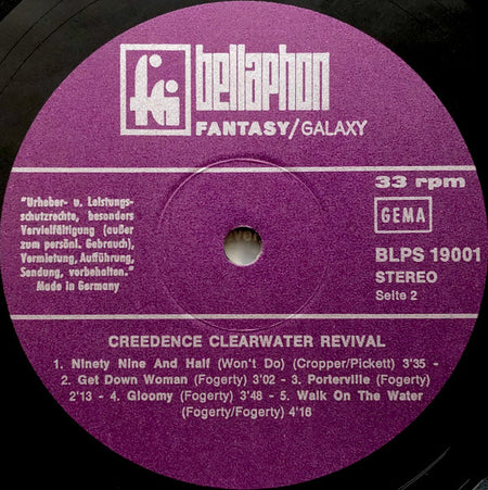 Creedence Clearwater Revival : Creedence Clearwater Revival (LP, Album)