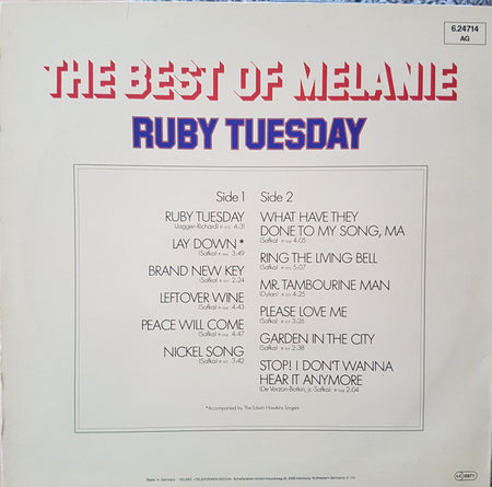 Melanie (2) : The Best Of Melanie (LP, Comp)