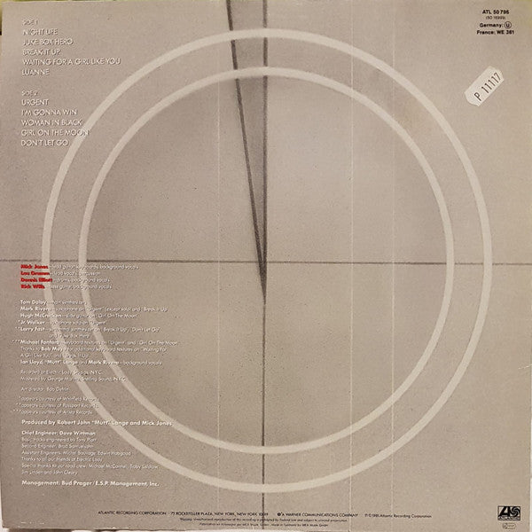 Foreigner : 4 (LP, Album)