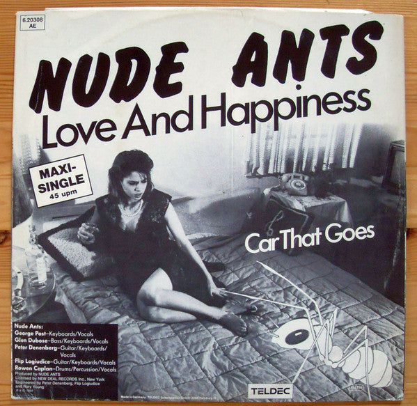 Nude Ants : Love And Happiness / Car That Goes (12")