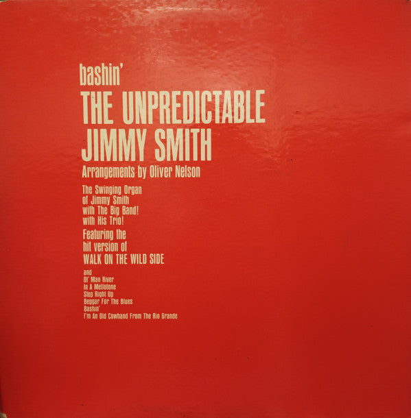 Jimmy Smith : Bashin' (LP, Album, Mono, MGM)