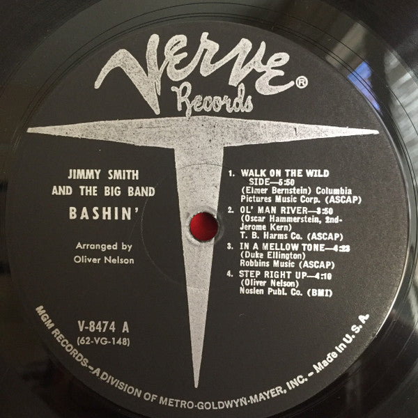 Jimmy Smith : Bashin' (LP, Album, Mono, MGM)