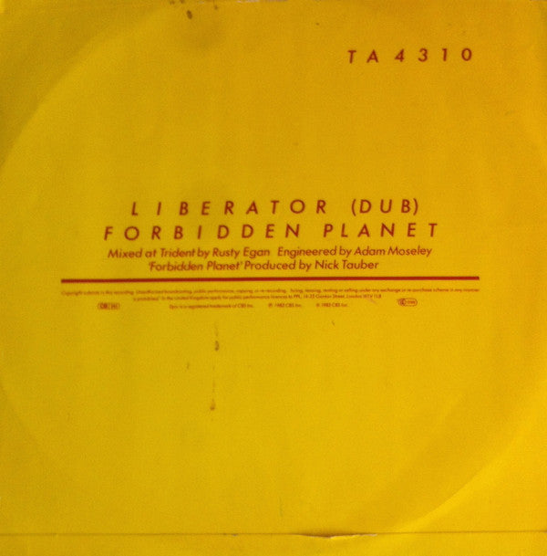 Spear Of Destiny : Liberator Extended Mix (12")