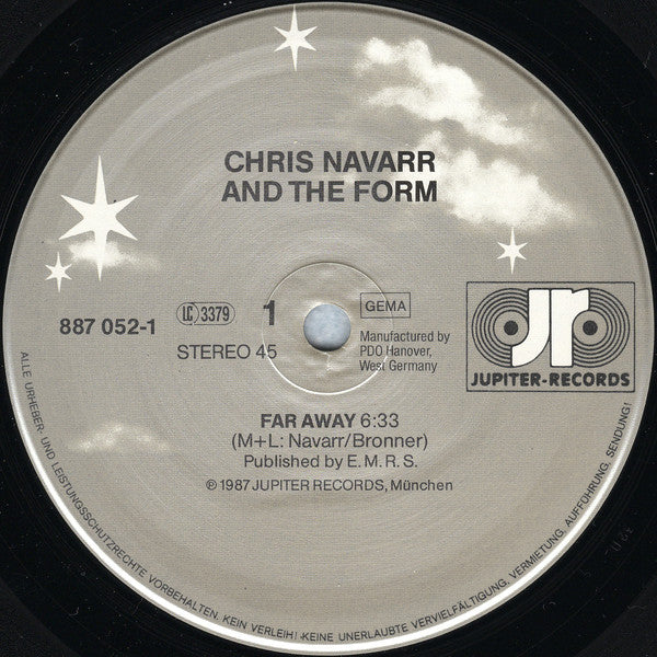 Chris Navarr And The Form : Far Away (12", Maxi)