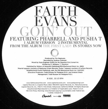 Faith Evans : Mesmerized (12")