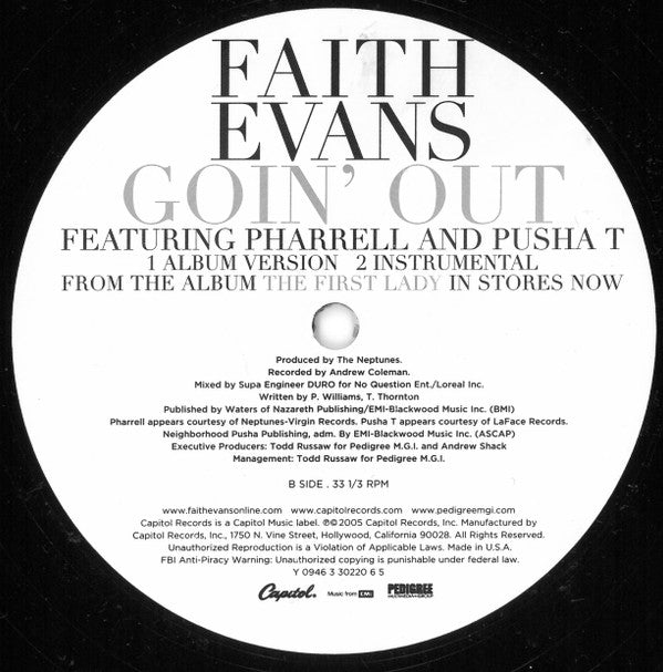 Faith Evans : Mesmerized (12")