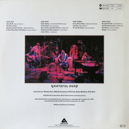 Grateful Dead* : Reckoning (2xLP, Album)