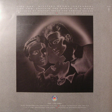 Hubert Kah : Military Drums (12", Maxi, Mul)