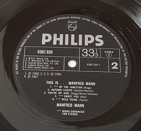 Manfred Mann : This Is… Manfred Mann (LP, Comp)