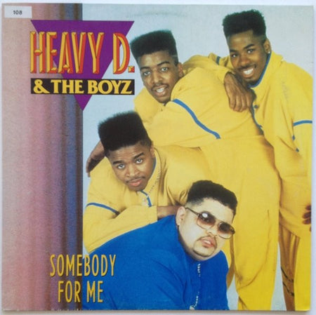 Heavy D. & The Boyz : Somebody For Me (12")