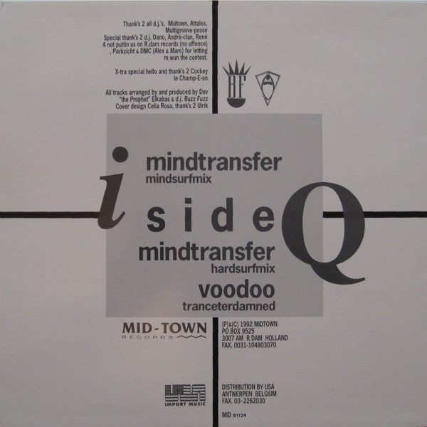I.Q. : Mindtransfer (12")