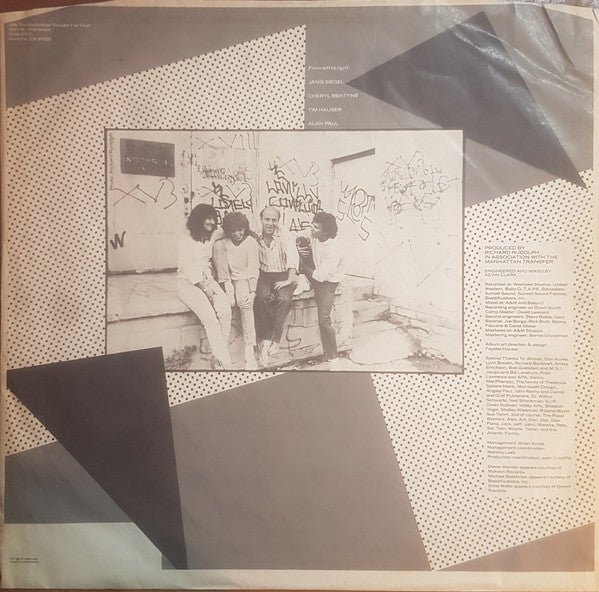 The Manhattan Transfer : Bodies And Souls (LP, Album)
