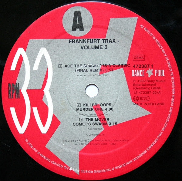 Various : Frankfurt Trax Volume 3 (The House Of Phuture) (2x12", Comp)