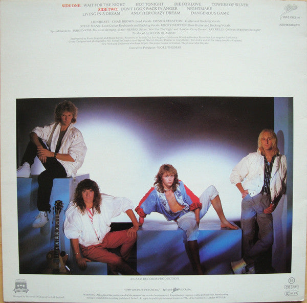 Lionheart (4) : Hot Tonight (LP, Album)