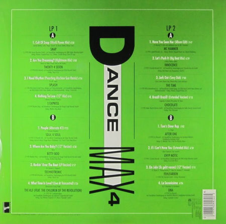 Various : Dance Max 4 (2xLP, Comp, P/Mixed)
