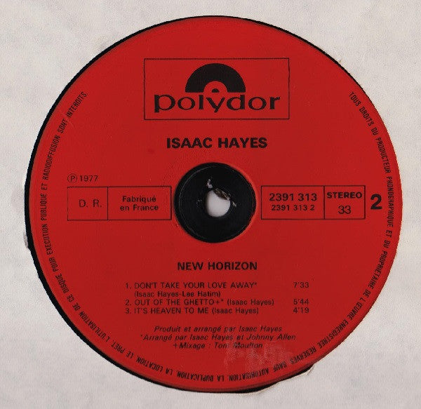 Isaac Hayes : New Horizon (LP, Album)