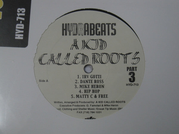 A Kid Called Roots : Hydra Beats Volume XIII Part 3 (LP)