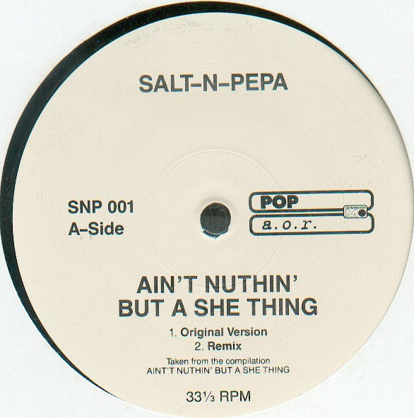 Salt 'N' Pepa / Queen Latifah / Luscious Jackson : Ain't Nuthin' But A She Thing (12", Smplr)