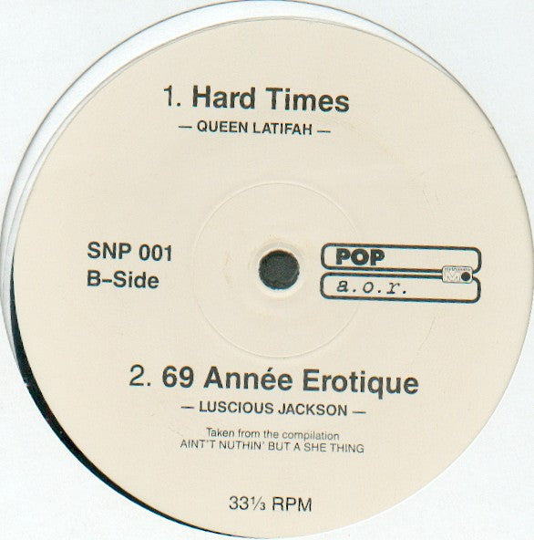 Salt 'N' Pepa / Queen Latifah / Luscious Jackson : Ain't Nuthin' But A She Thing (12", Smplr)