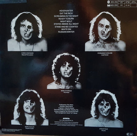 Krokus : Headhunter (LP, Album, RE)