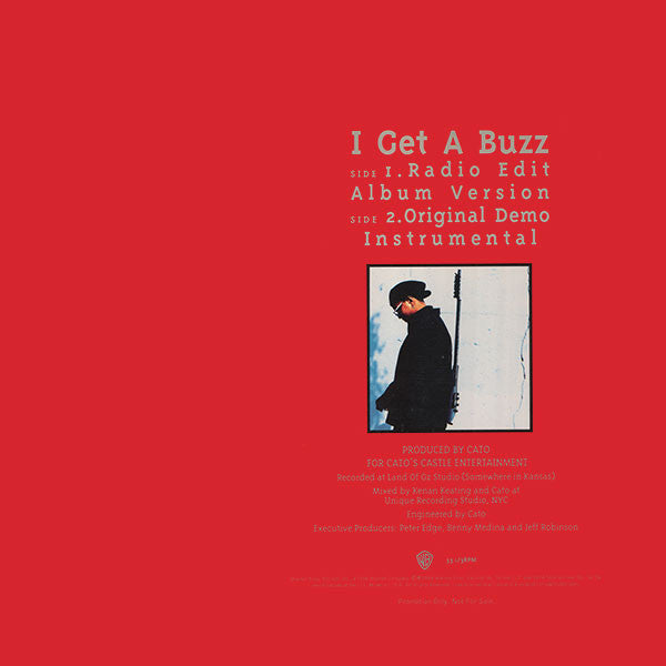 Cato (2) : I Get A Buzz (12", Single, Promo)