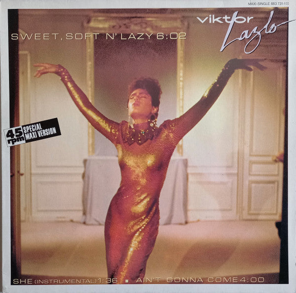 Viktor Lazlo : Sweet, Soft N' Lazy (12", Maxi)