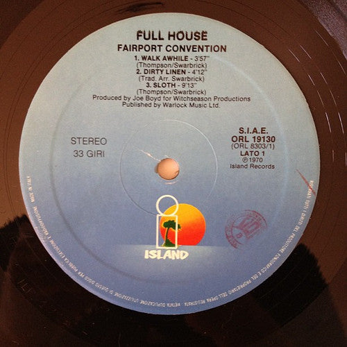 Fairport Convention : Full House (LP, Album, RE)