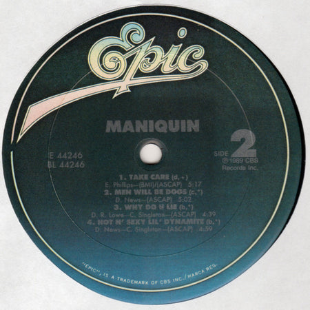 Maniquin : Maniquin (LP, Album)