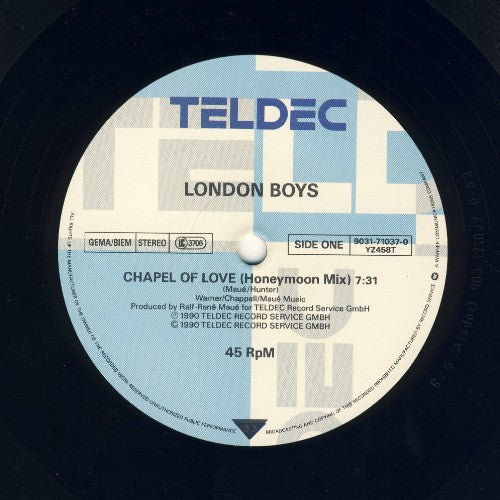 London Boys : Chapel Of Love (12", Maxi)