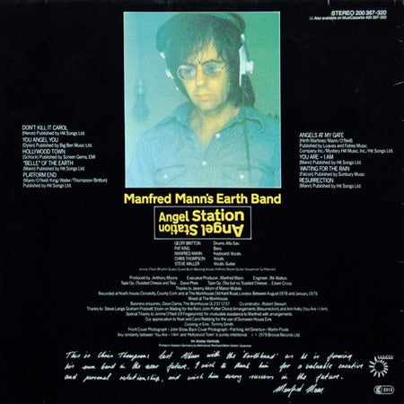 Manfred Mann's Earth Band : Angel Station (LP, Album)