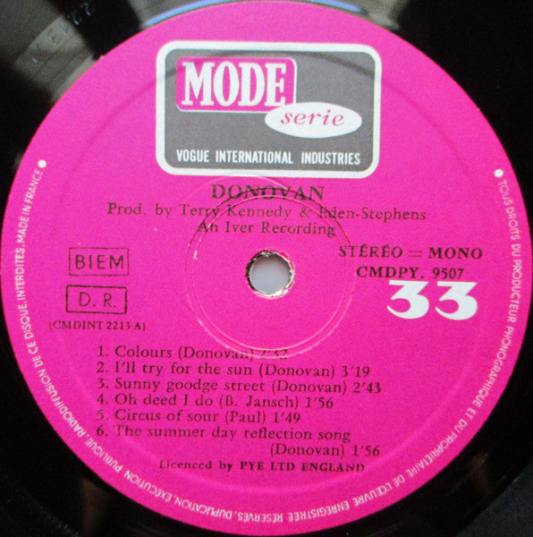 Donovan : Fairytale (LP, Album, RE)