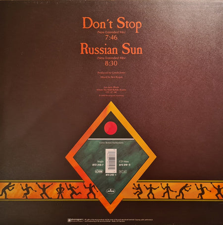 Twelve Drummers Drumming : Don’t Stop (12", Maxi)